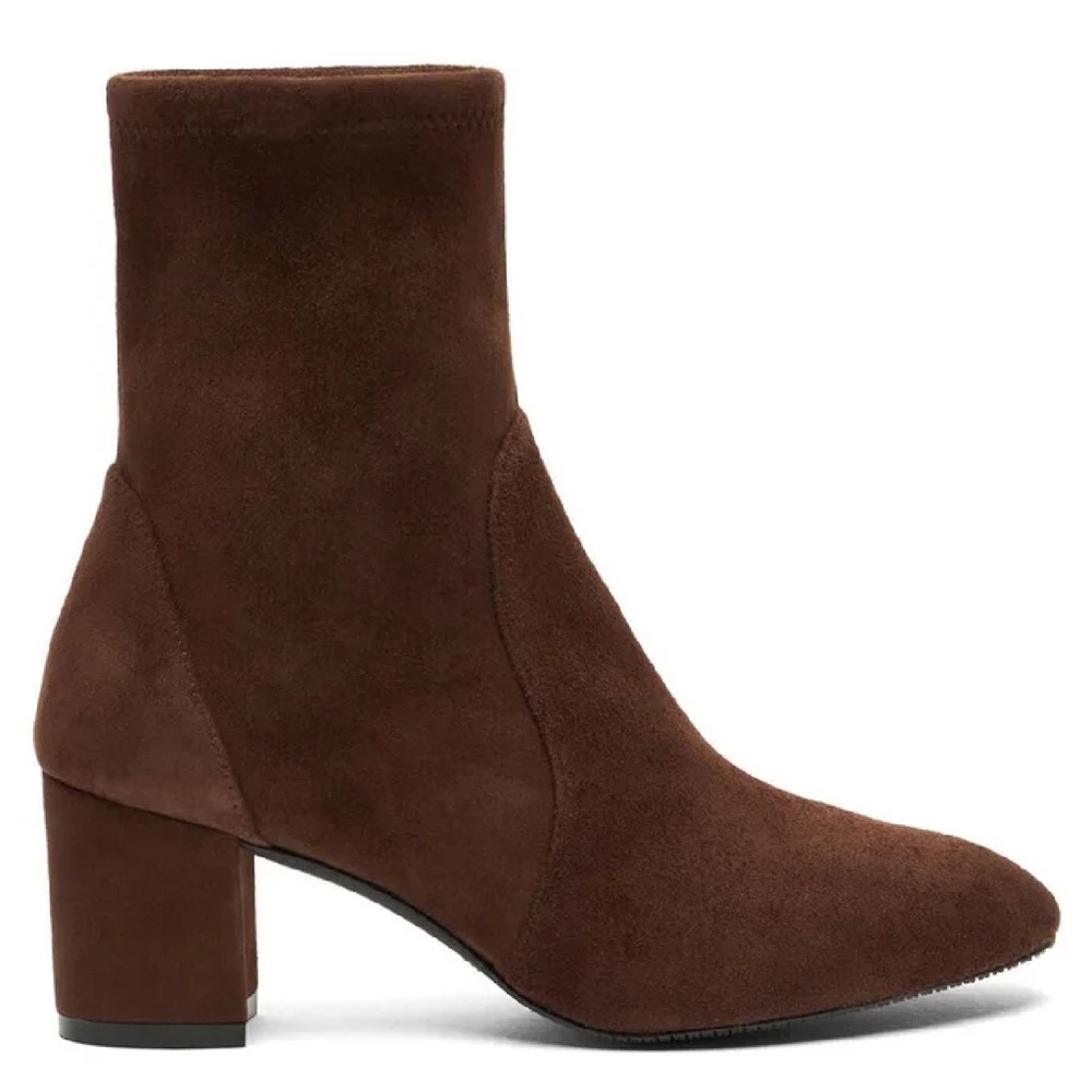 Stuart Weitzman Yuliana 60 block heel sock booties